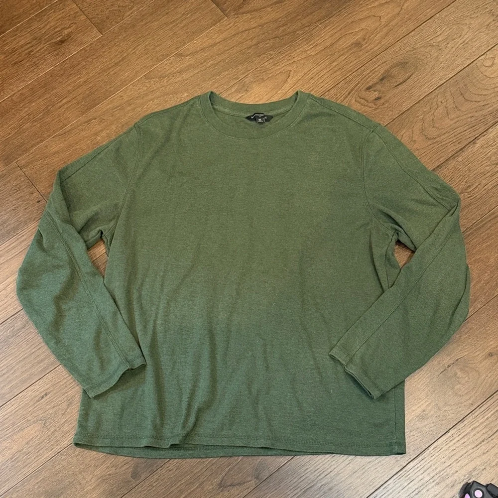 Banana Republic Green Long Sleeve Men's Shirt Size XL - C27-049